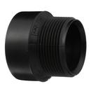 Black ABS DWV Slip Joint Female Trap Adapter 