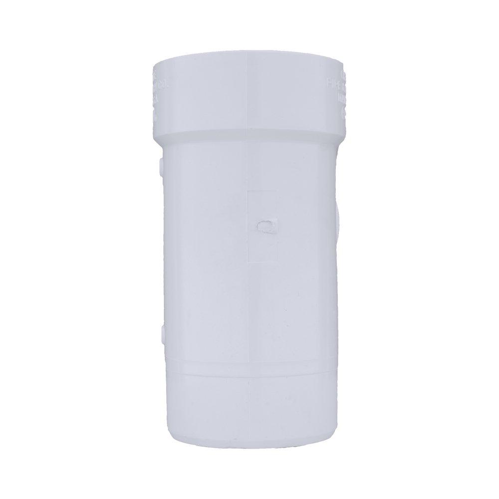 White PVC DWV Street Sanitary Tee 