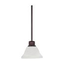 NUVO Old Bronze 1 Light 100W 7 in. Mini Pendant 