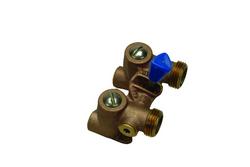 1/2 x 3/4 in. Cast Brass Washing Machine Shut-Off Valve