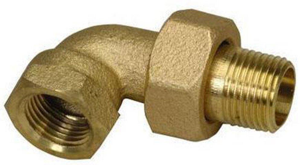 PROFLO&reg; Bronze Female Iron Pipe Hot Water Union Elbow 