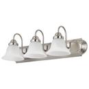 NUVO Brushed Nickel 3 Light 60W 24 in. Vanity 