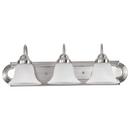 NUVO Brushed Nickel 3 Light 60W 24 in. Vanity 