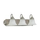 NUVO Brushed Nickel 3 Light 60W 24 in. Vanity 