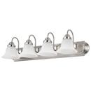 NUVO Brushed Nickel 4 Light 60W 30 in. Vanity 