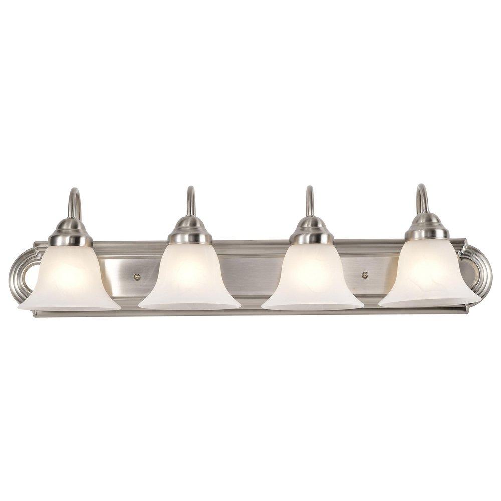 NUVO Brushed Nickel 4 Light 60W 30 in. Vanity 