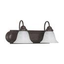 NUVO Old Bronze 100W 2-Light Vanity Fixture 