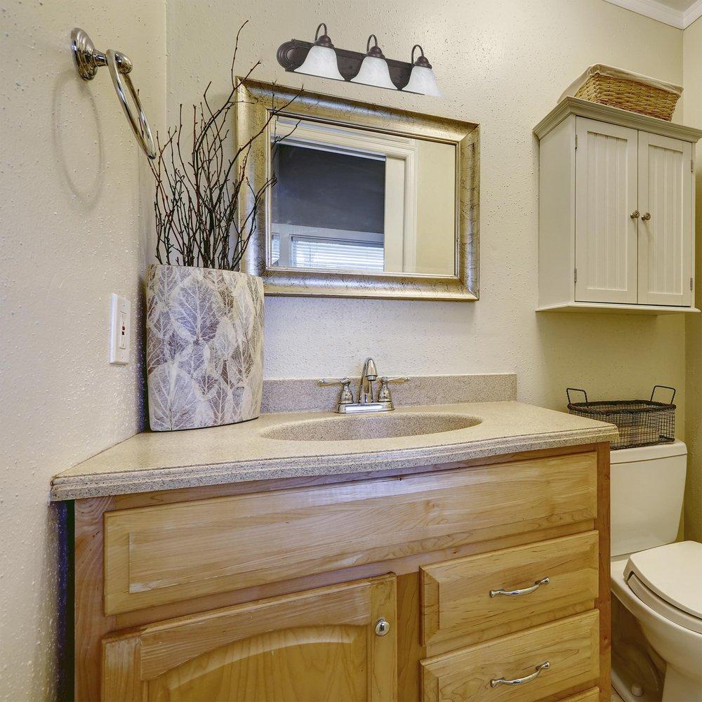 NUVO Old Bronze 3 Light 60W 24 in. Vanity 