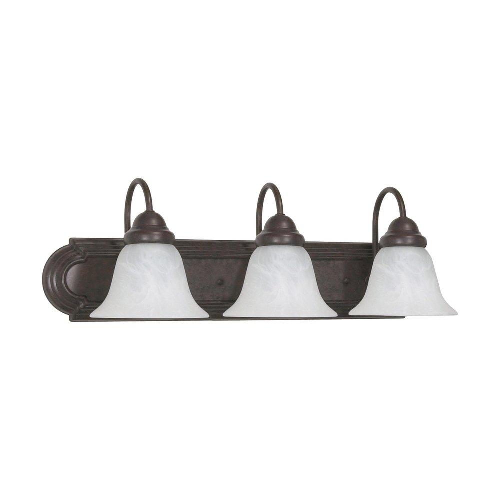 NUVO Old Bronze 3 Light 60W 24 in. Vanity 