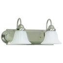 2 Light 60W 18 in. Vanity Brushed Nickel