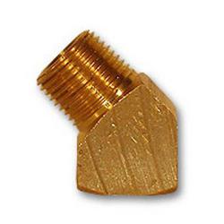 1/8 in. FNPT x MNPT 45 Degree Brass Elbow