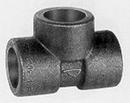 1-1/2 in. x 1-1/2 in. x 3/4 in. 3000# Socket Weld Tee;Reducing Forged Steel A105