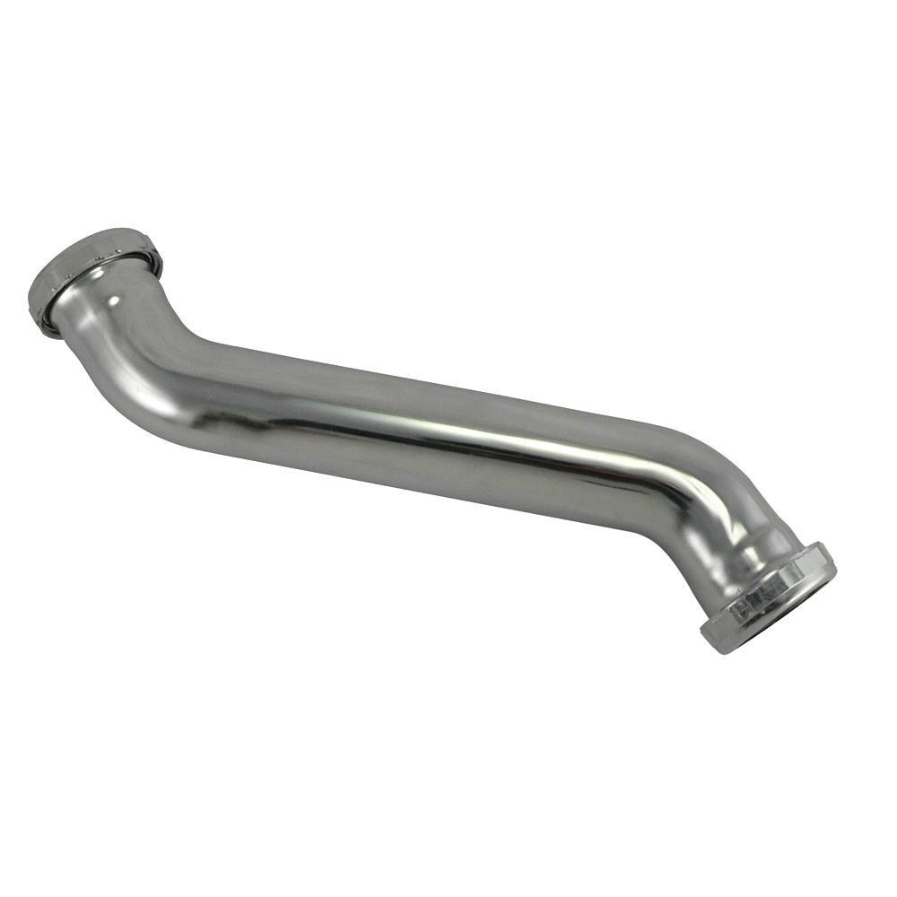 Keeney Chrome Plated 1-1/2 in. 17 Gauge Chrome Plated Double Offset 