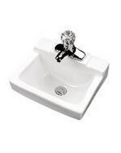 14-1/8 in. Wall Mount Rectangular Vitreous China Bathroom Sink in White