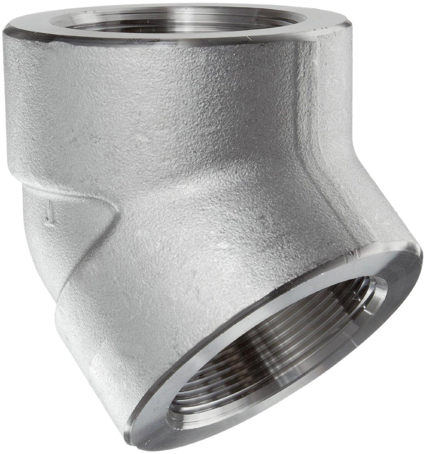FNPT Global 316L Stainless Steel 45 Degree Elbow 