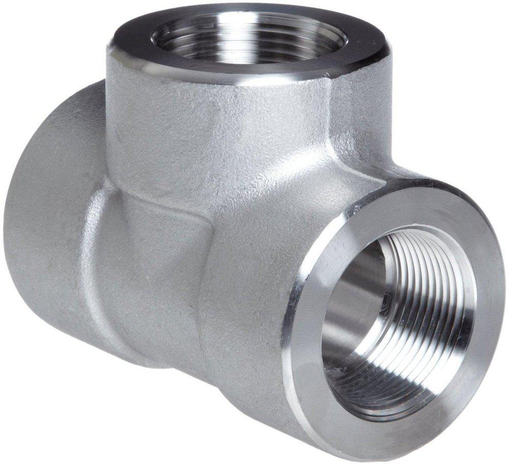 3000# SS 316L Thrd Tee Stainless Steel Threaded 