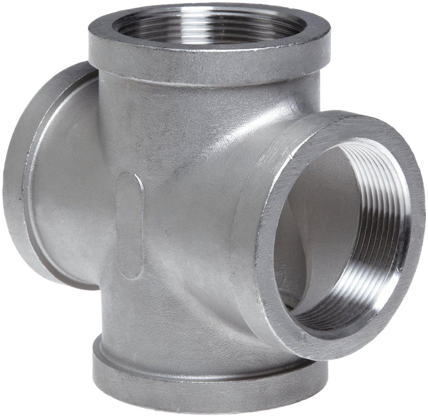 FNW&reg; FNPT 150# Global 316 and 316L Stainless Steel Cross 