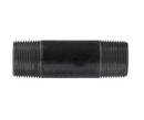 1/8 in. NPT Schedule 40 Domestic Black Carbon Steel Seamless Nipple 