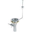 KOHLER Polished Chrome 4-1/2 in. Sink Strainer with Tailpiece and Pop-Up Drain 
