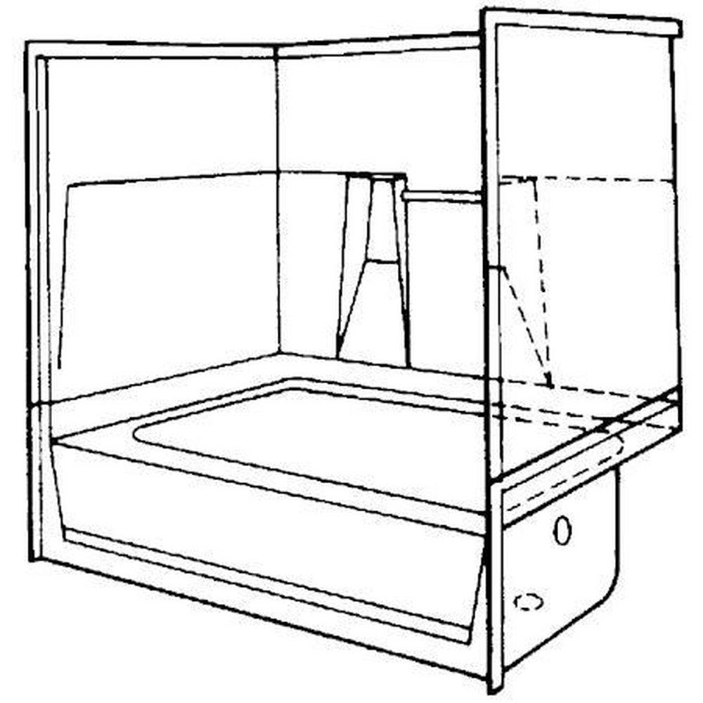 60 LH 2 Piece T&S BONE 