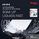 WypAll&reg; White Folded Rough Wipes 