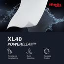 WypAll&reg; White Folded Rough Wipes 