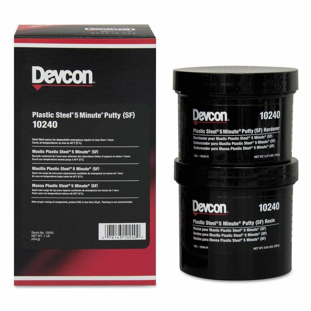 Devcon Fast Set Metal Grey Putty 