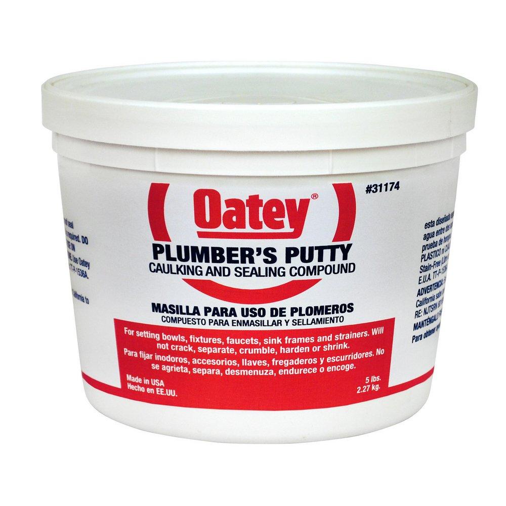 Oatey&reg; White Regular Set Metal Putty in White 