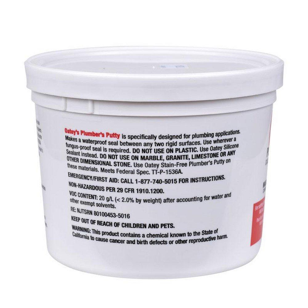 Oatey&reg; White Regular Set Metal Putty in White 