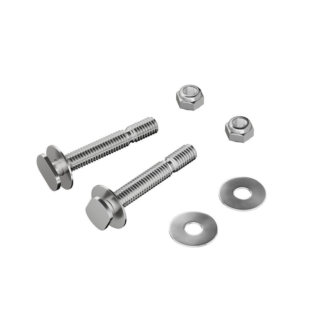 PROFLO&reg; Nickel Plated 5/16 x 2-1/4 in. Closet Bolt 