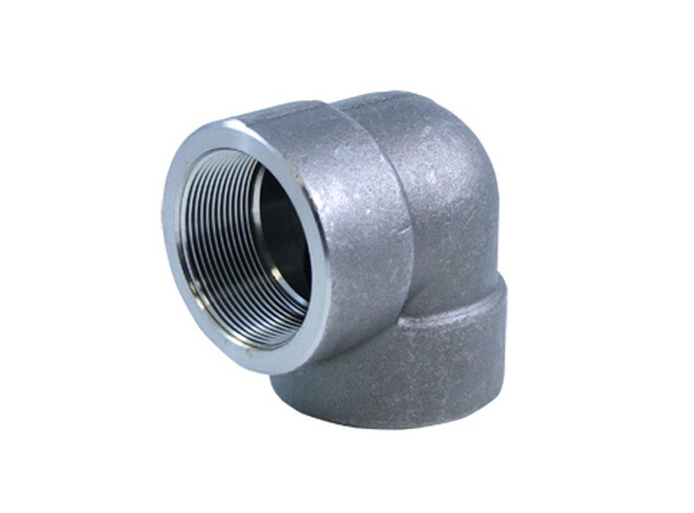 Alloy Stainless Products Socket Weld 3000# 316L Stainless Steel 90 Degree Elbow 