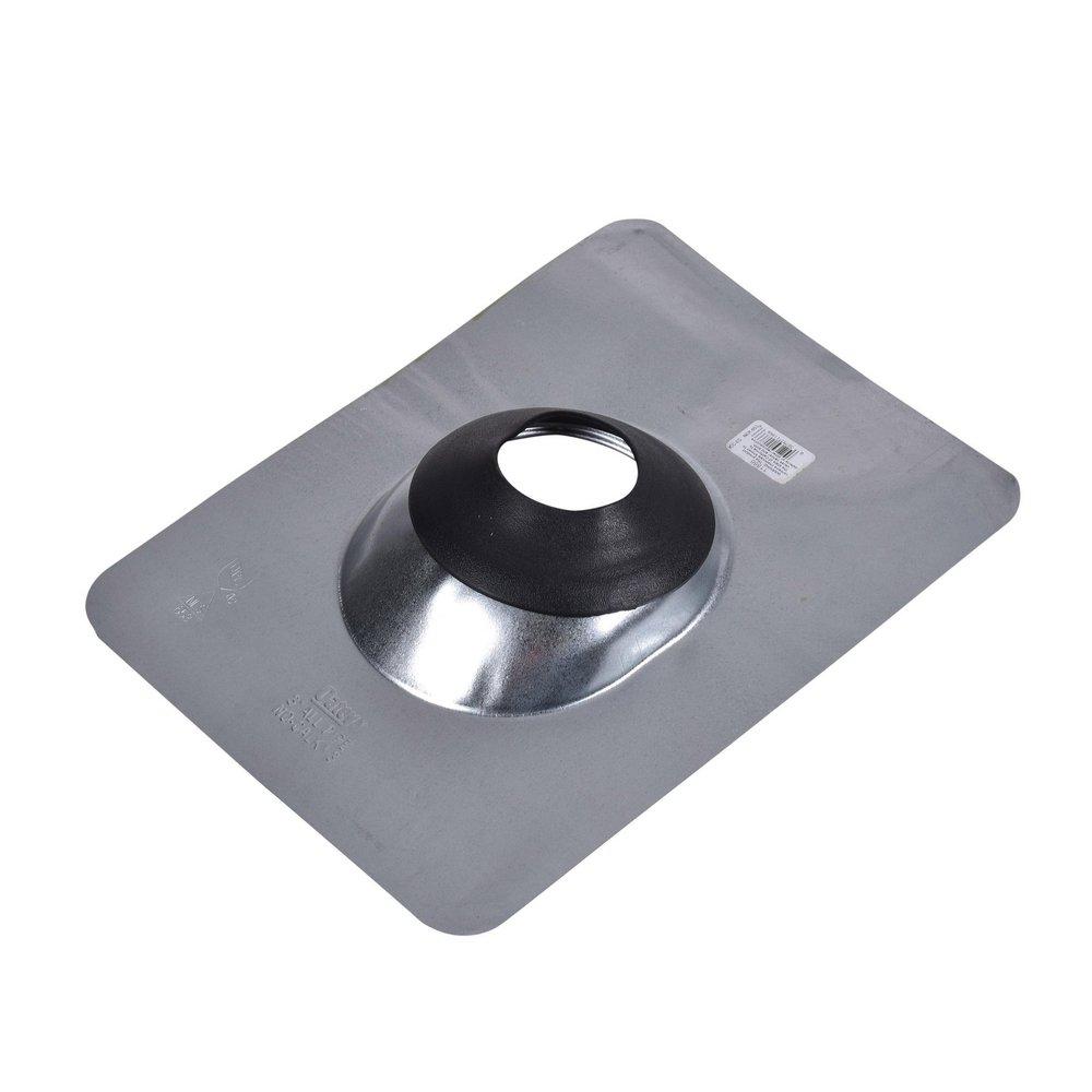 Oatey&reg; Unfinished Galvanized Roof Flashing Standard Base 