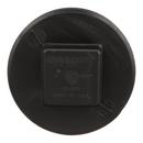 Black ABS DWV Cleanout Plug 