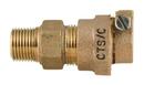 3/4 in. MIP x CTS Pack Joint Brass Straight Compression Coupling
