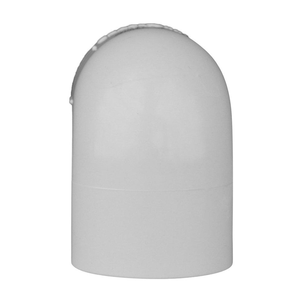 White PVC DWV No-Hub Adapter 