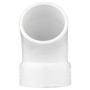 White PVC DWV 60&deg; Street Elbow 