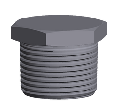 2 in. 3000# and 6000# Threaded Plug Forged Steel A105