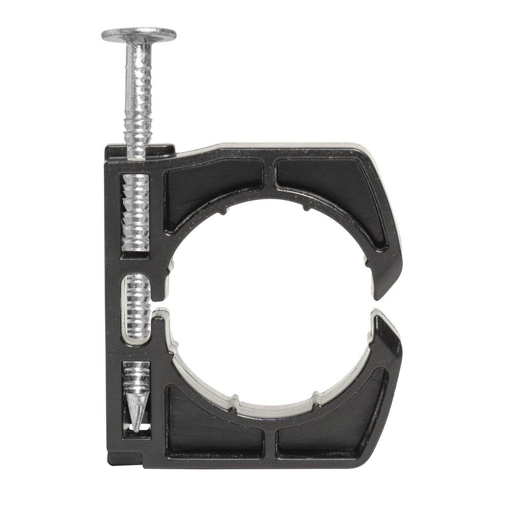Oatey&reg; Grey Plastic Nail Barb Clamp in Grey 