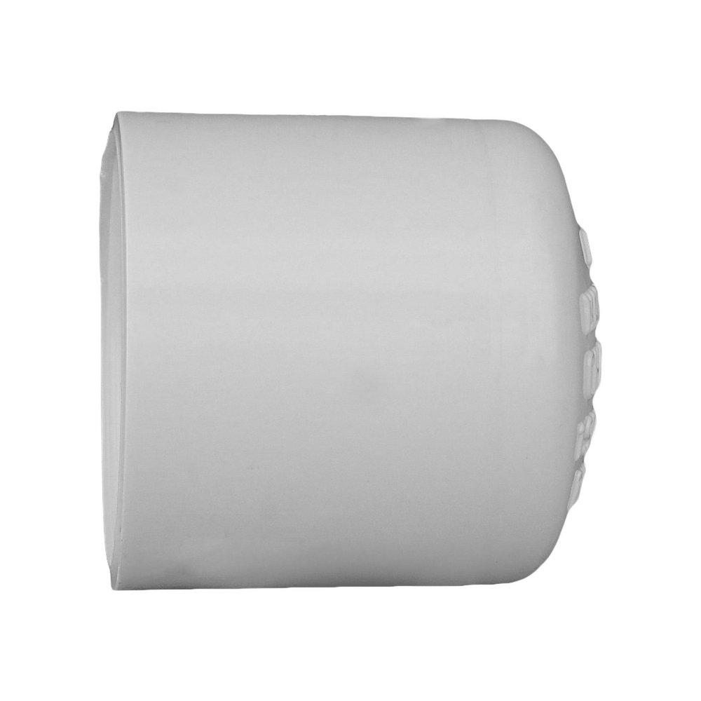 White PVC Schedule 40 Cap 