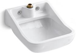25 x 21 in. Service Sink White