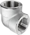 1-1/4 in. 3000# SS 316L Threaded 90 Elbow Stainless Steel