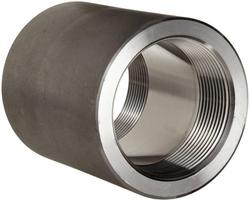 1/2 in. Threaded 3000# 316L Stainless Steel Coupling