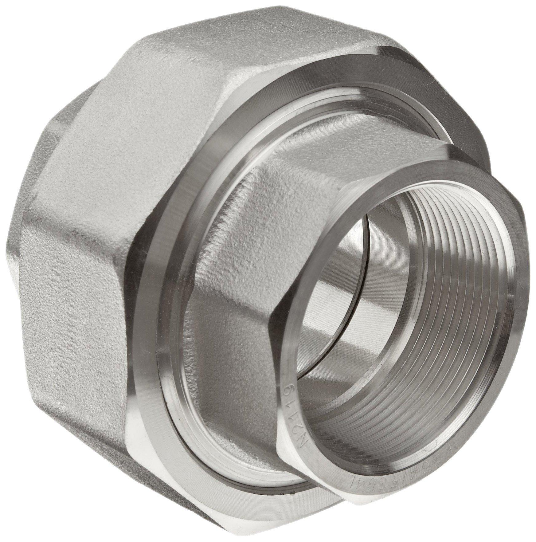 Threaded 3000# Global 316L Stainless Steel Union 