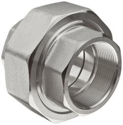1-1/4 in. Threaded 3000# 316L Stainless Steel Union