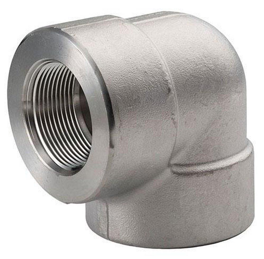 3000# SS 304L Threaded 90 Elbow Stainless Steel 