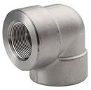 1/2 in. 3000# SS 304L Threaded 90 Elbow Stainless Steel