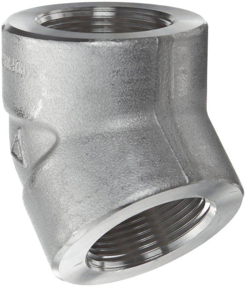 3000# SS 304L Threaded 45 Elbow Stainless Steel 