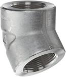 1/2 in. 3000# SS 304L Threaded 45 Elbow Stainless Steel