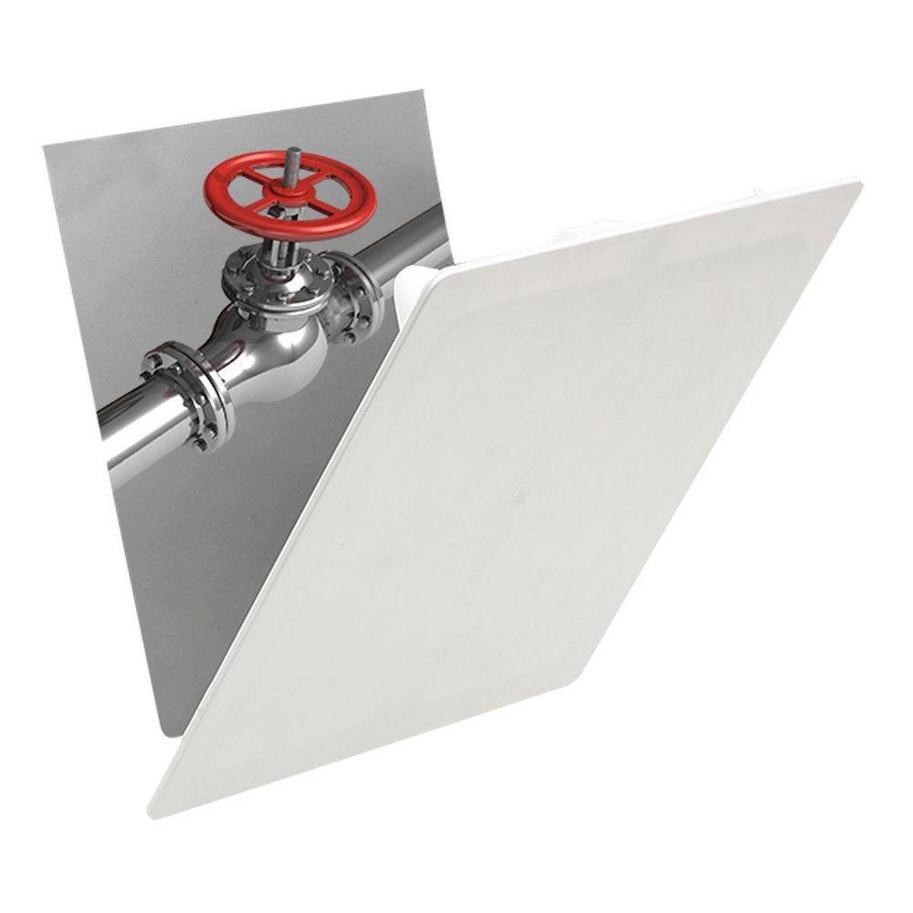 Fluidmaster White Plastic Access Panel 