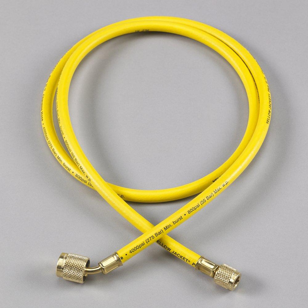 YELLOW JACKET® Yellow 60 in. Plus II Hose W/Seal Right 